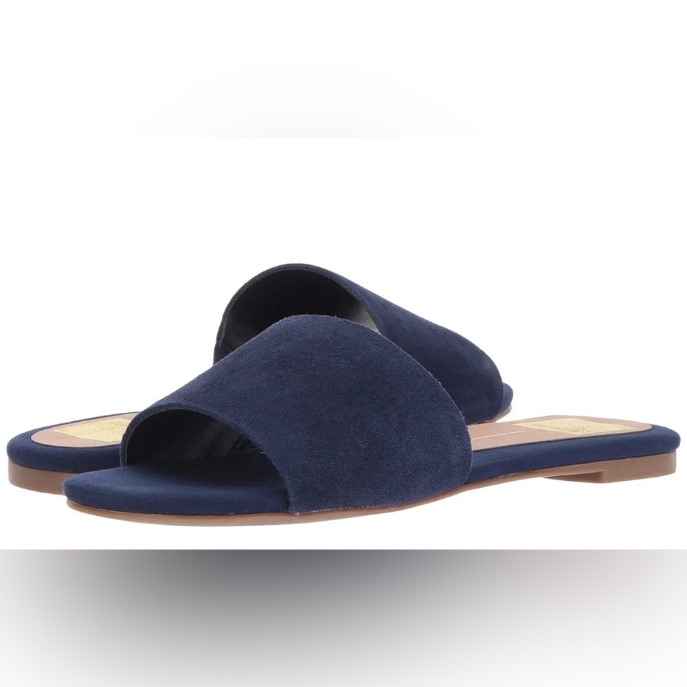 Dolce Vita Dori Sandal in Navy Blue 7